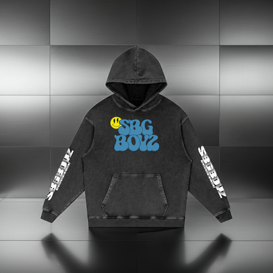 "SBG BOYZ" Snow Washed Loose